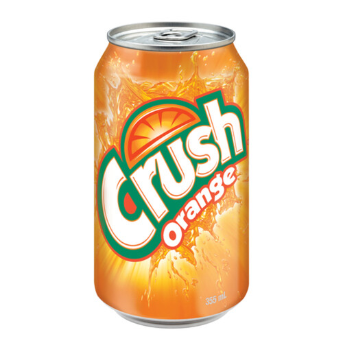 Crush Soft Drink Orange 12 x 355 ml (cans)