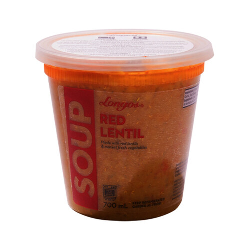 Longo's Soup Red Lentil 700 ml