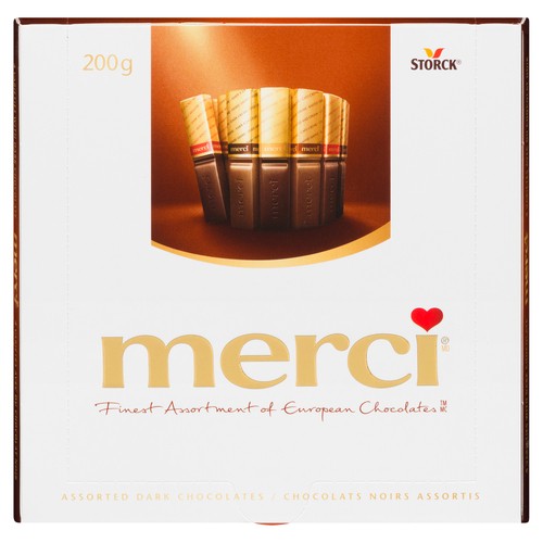 Merci Dark Fine Selection Chocolates 200 g