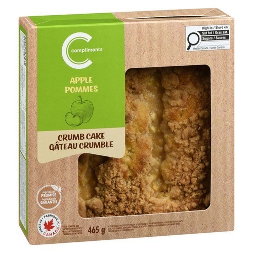Compliments Crumb Cake Apple 465 g