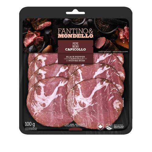 Fantino & Mondello Sliced Capicollo Pepe Nero 100 g