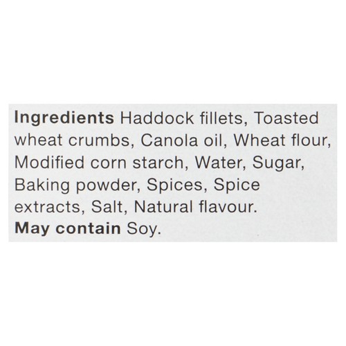 Janes Frozen Haddock Fillets Breaded Uncooked 450 g