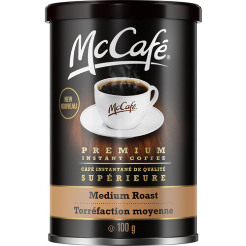 McCafé Premium Instant Coffee Medium Roast 100 g