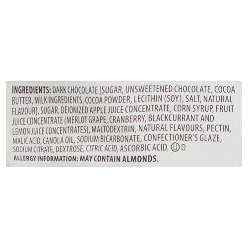 Brookside Dark Chocolate Merlot Grape & Black Currant 210 g