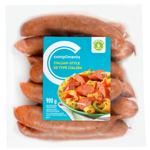 Compliments Sausage Italian Style Smoked 900 g