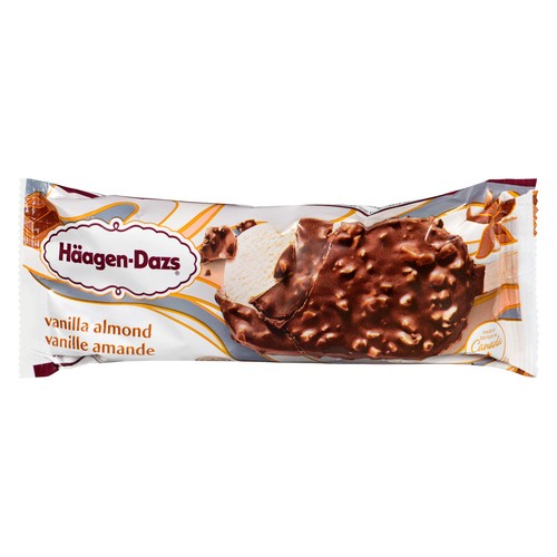 Haagen-Dazs Ice Cream Bar Vanilla & Almond 88 ml