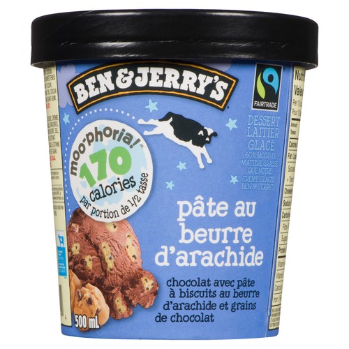 Ben & Jerry's Frozen Dairy Dessert PB Dough 500 ml