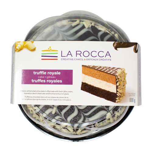 Pre-Sliced Truffle Royale Cake – La Rocca Cakes