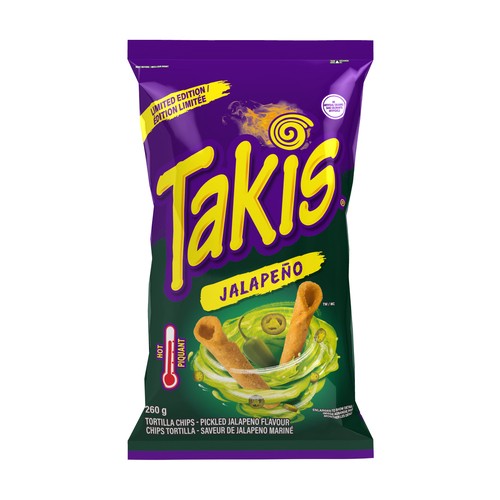 Takis Rolled Tortilla Chips Jalapeño 260 g