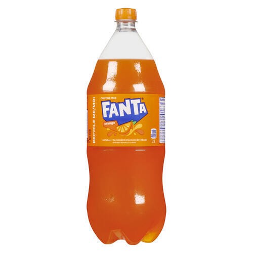 Fanta Soft Drink Orange 2 L (bottle)