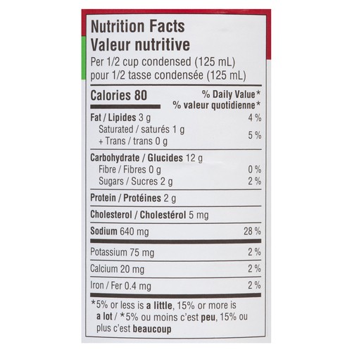 Campbell's Condensed Soup Low Fat Cream Of Chicken 284 ml
