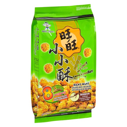 Want Want Golden Rice Cracker Chicken 160 g
