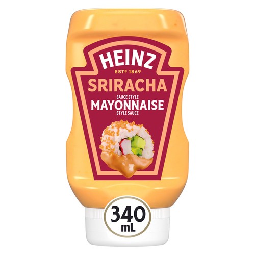 Heinz Mayonnaise Style Sauce Sriracha 340 ml