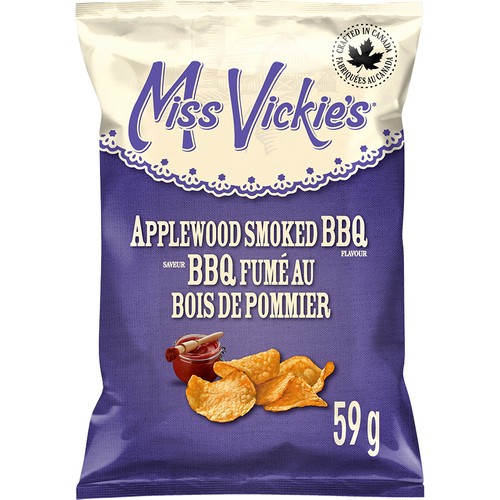 Miss Vickie's Kettle Cooked Chips Applewood Smoked BBQ 59 g