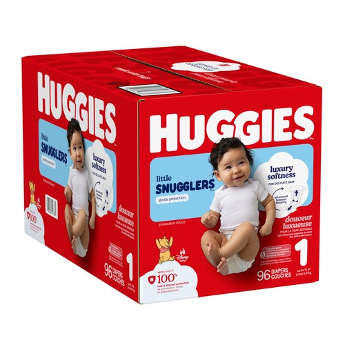 Huggies Diapers Little Snugglers Size 1 96 Count