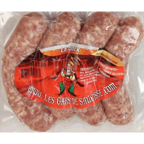 The Sausage Guys Frozen Sausage La Bock Bierwurst 325 g