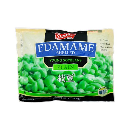 Shirakiku Frozen Shelled Edamame 400 g