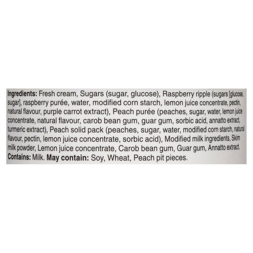Chapman's Super Premium Plus Ice Cream Peach Melba 500 ml