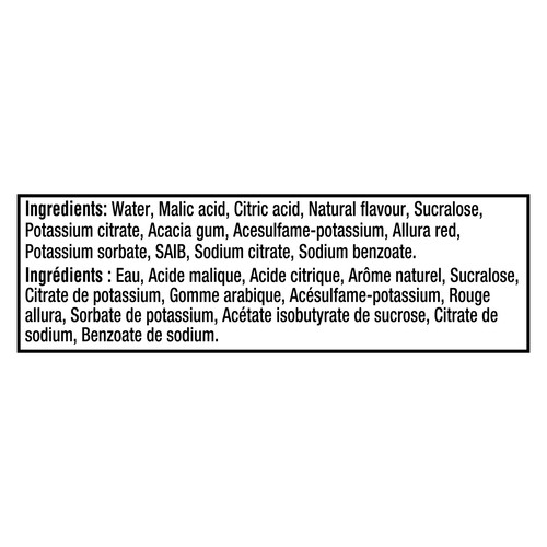 Mio Aromatisant d’eau liquide canneberges et framboises 48 ml