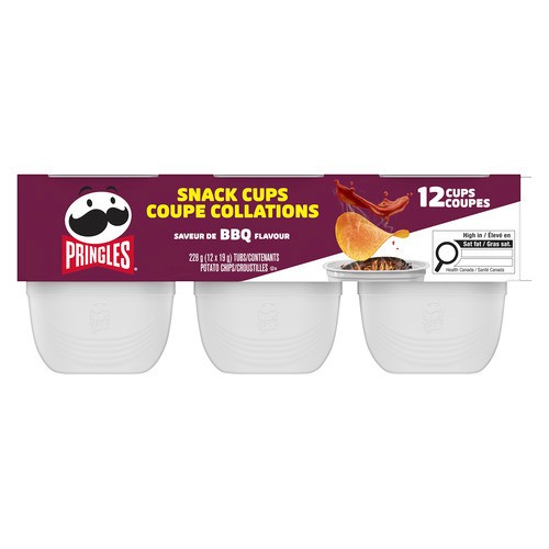 Pringles Potato Chips Snack Stacks BBQ 228 g