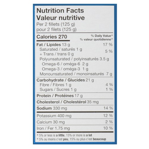 Janes Frozen Cod Uncooked Breaded Lemon Pepper 545 g