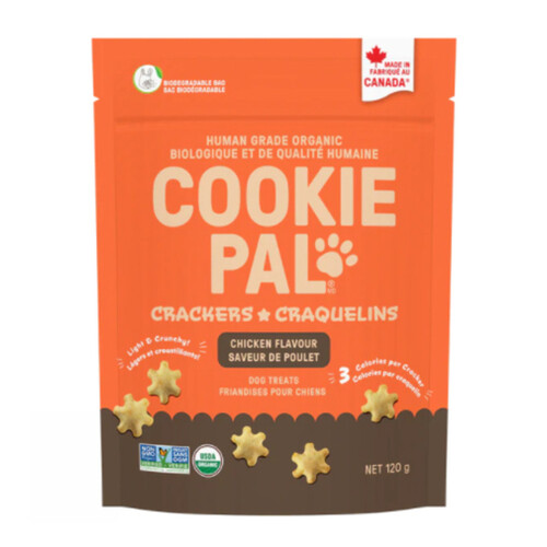 Cookie Pal Dog Treats Crackers Chicken 120 g