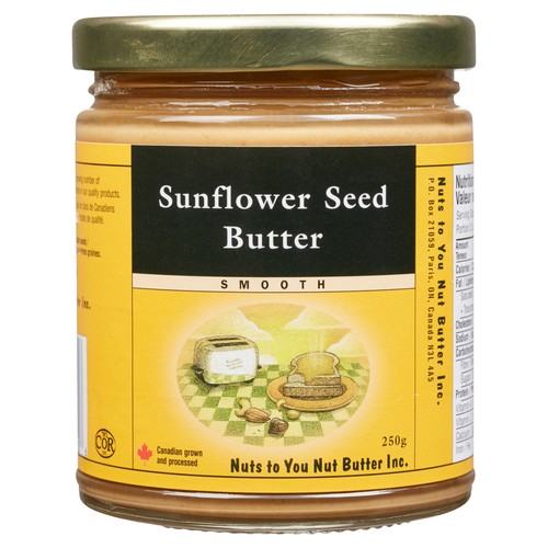 Nuts To You Smooth Nut Butter Sunflower Seed 250 g