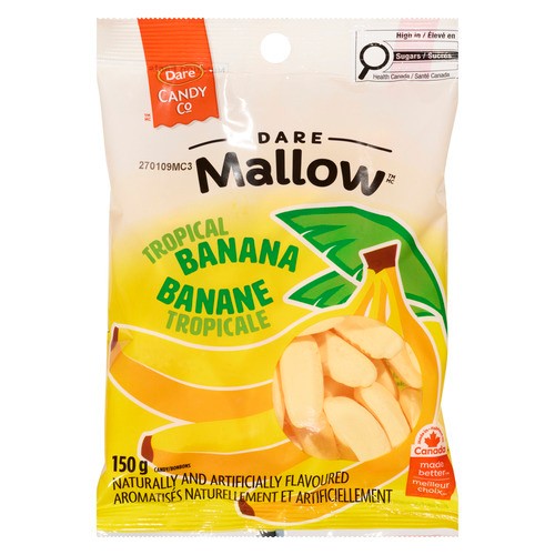 Dare Mallow Candy Tropical Banana 150 g