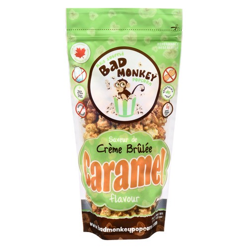 Bad Monkey Creme Brulee Caramel Popcorn 170 g