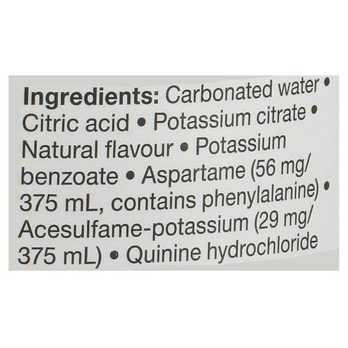 Compliments Tonic Water Soda Diet 2 L (bottle)