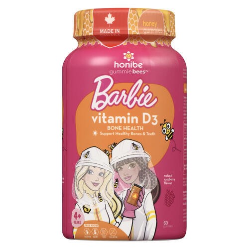 Honibe Barbie Vitamin D3 60 Count