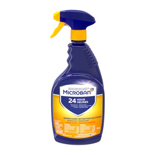 Microban Bath Spray Cleaner Citrus 946 ml