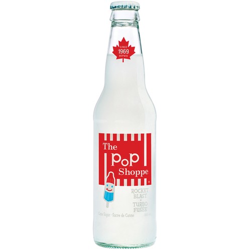 The Pop Shoppe Soft Drink Rocket Blast 355 ml (bottle)