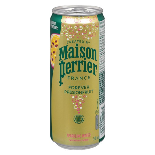 Maison Perrier Sparkling Water Passion Fruit 330 ml (can)