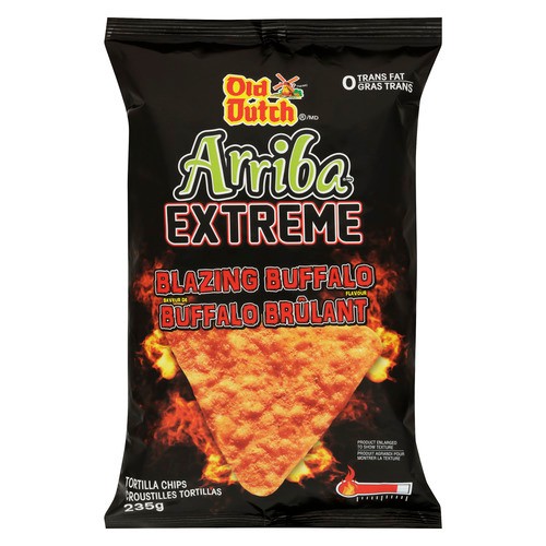Old Dutch Arriba Tortilla Chips Extreme Blazing Buffalo 235 g