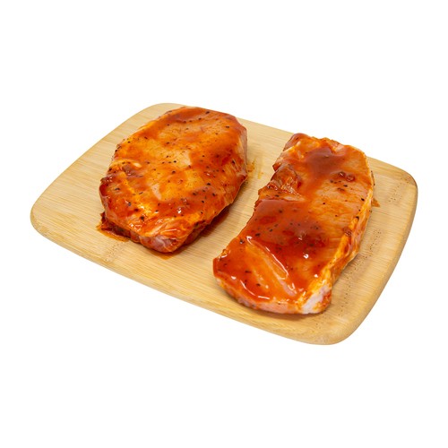 Pork Loin Boneless Center Chops BBQ Whisky 