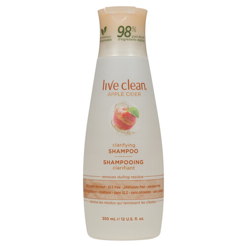 Live Clean Clarifying Shampoo Apple Cider 350 ml