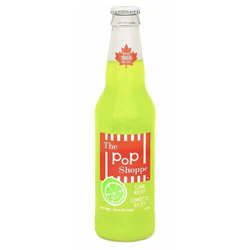 The Pop Shoppe Soft Drink Lime Ricky 355 ml (bottle)