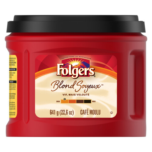 Folgers Ground Coffee Blonde Silk 641 g