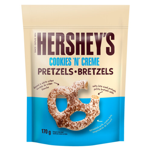 Hershey's Dipped Pretzels Cookies And Cream 170 g