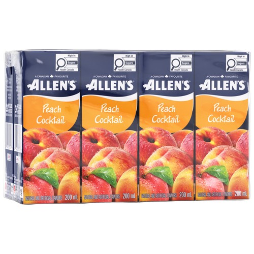 Allen's Peach Cocktail 8 x 200 ml