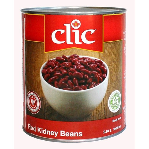 Clic Canned Beans Red Kidney 2.84 L