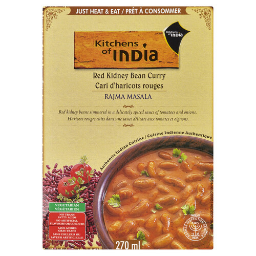 Kitchens of India Rajma Masala (Red Kidney Bean Curry) Heat and Serve 270 ml