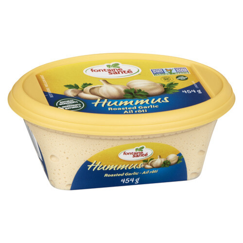 Fontaine Sante Hummus Roasted Garlic 454 g