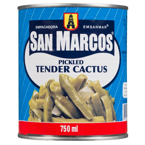 San Marcos Canned Tender Cactus 750 ml