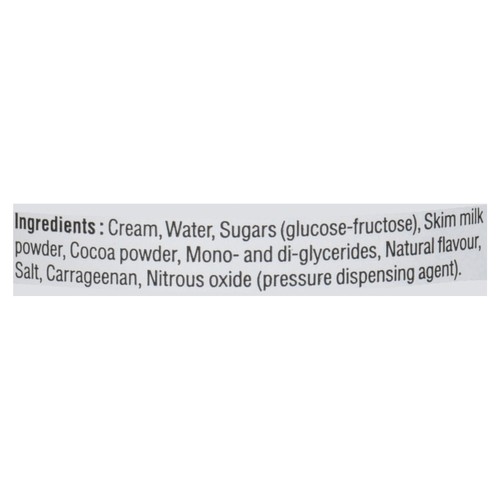 Gay Lea Whipped Cream Chocolate 225 g