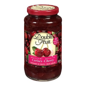Double Fruit Tartinade de cerises 500 ml