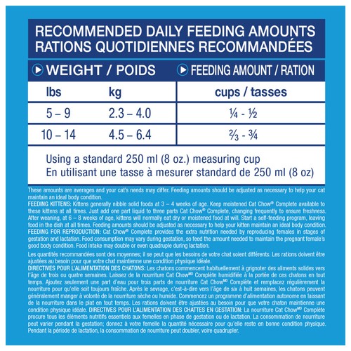 Cat Chow Complete Dry Cat Food Real Salmon 1.6 kg