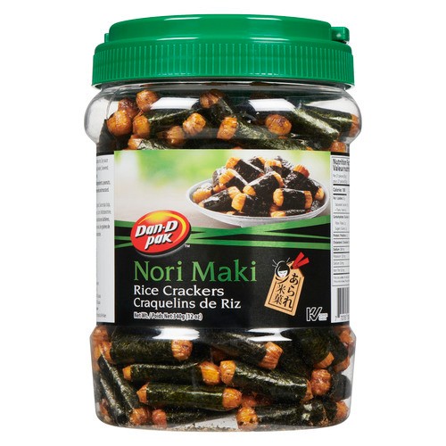 Dan D Pak Rice Crackers Nori Maki 340 g