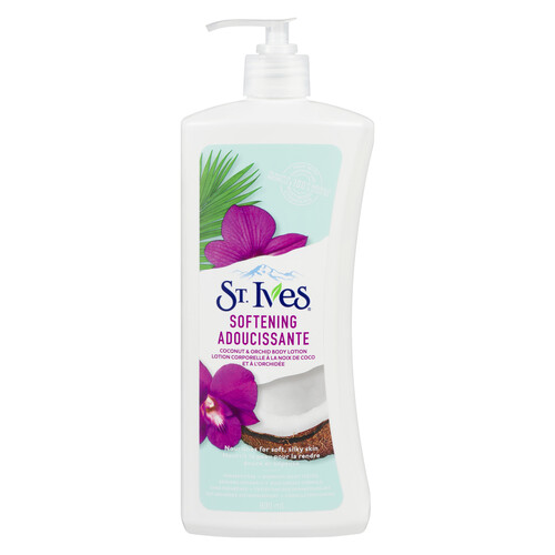 St. Ives Softening Body Lotion Coconut Milk & Orchid For Soft Silky Skin 600 ml